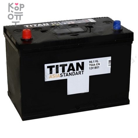 Аккумулятор TUBOR ASIA STANDART 6СТ-90.1 VL B01, 90A, D31 ( R )