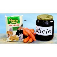 FIORY бисквиты для грызунов Biscottelli с морковью 35 г