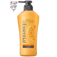 KAO Essential Smart Repair Shampoo - Восстанавливающий шампунь для сухих и поврежденных волос с фруктово-цветочным ароматом.
