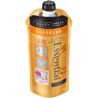 KAO Essential Smart Repair Shampoo - Восстанавливающий шампунь для сухих и поврежденных волос с фруктово-цветочным ароматом.