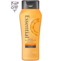 KAO Essential Smart Repair Shampoo - Восстанавливающий шампунь для сухих и поврежденных волос с фруктово-цветочным ароматом.