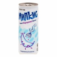 LOTTE Газированный напиток Милкис, молочный