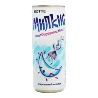 LOTTE Газированный напиток Милкис, молочный