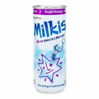 LOTTE Газированный напиток Милкис, молочный
