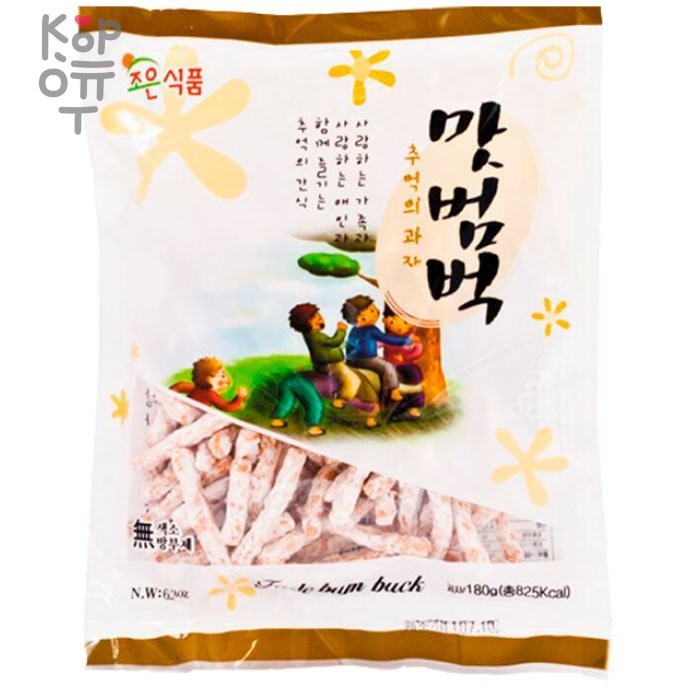 Joeun Food Taste Bum Buck - Хворост с приятным молочным вкусом 160гр.