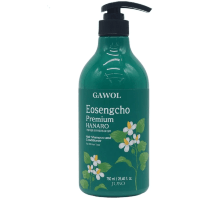 Juno Gawol Eosengcho Premium Hanaro Shampoo and Conditioner - Шампунь-кондиционер 2в1 с экстрактом Хауттюйнии.