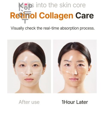 WellDerma Premium Retinol Collagen Lifitng Restore Fitting Mask - Маска для лица премиальная ретинол-коллагеновая лифтинг-восстанавливающая 40 мл