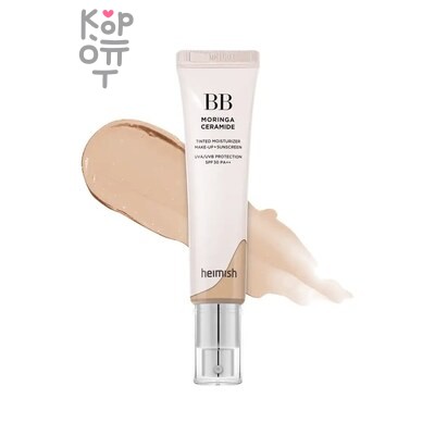 Heimish BB Cream Moringa Ceramide SPF30 Light Medium - ББ крем для лица увлажняющий легкий средний оттенок 30 гр