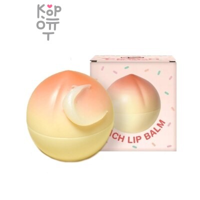 PrettySkin Chok Chok Natural Moisture Lip Balm Peach - Бальзам для губ увлажняющий с экстрактом персика 4,3 гр