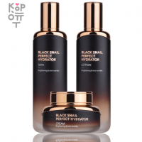 Eshumi Black Snail Perfect Hydrator 6 set - Увлажняющий набор с Муцином Черной Улитки.