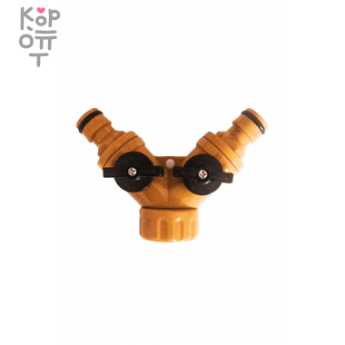 Разветвитель регулируемый 2-х канальный со штуцерами Вихрь — Корейские товары для всей семьи(КорОпт)