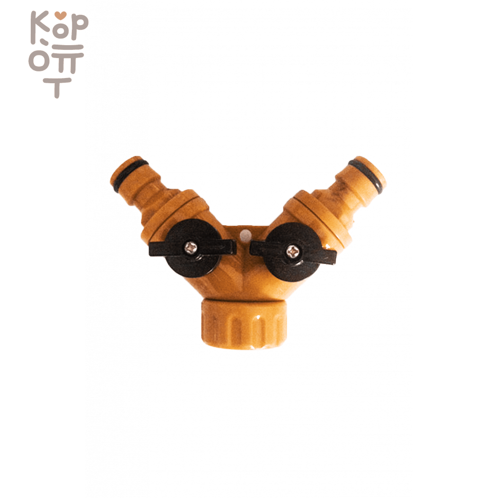 Разветвитель регулируемый 2-х канальный со штуцерами Вихрь, купить с доставкой на дом фото 1 — Корейские товары для всей семьи(КорОпт)