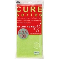 OHE CURE series Мочалка для тела жесткая (зелёная), 100 см