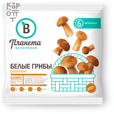 Гриб белый, Едим Дома, Планета Витаминов, 300гр. &mdash; Корейские товары для всей семьи(КорОпт)