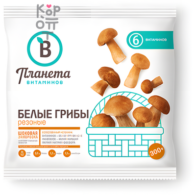 Гриб белый, Едим Дома, Планета Витаминов, 300 г