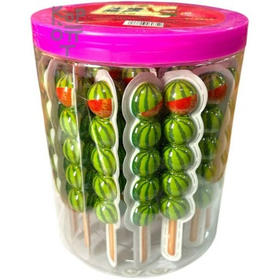 Colorful Candy BingTang - Жевательный мармелад Арбузики на палке