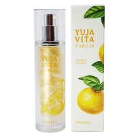 Deoproce Yuja Vita Care 10 Capsule Essence - Осветляющая капсульная эссенция для зрелой кожи, 50гр.