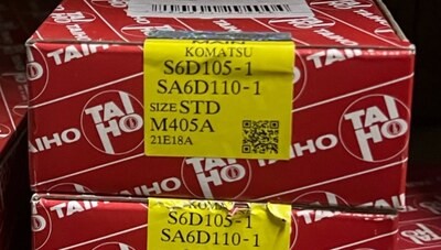 Вкладыш коренной M405A STD S6D105, SA6D110 TAIHO