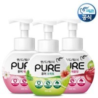 PIGEON Pure Hand Wash - Мыло-пенка для рук с натуральными ингредиентами и антибактериальным эффектом 250мл.