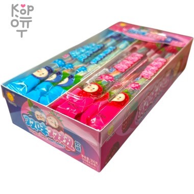 Жевательная конфета тянучка Youka со вкусом Голубики и Малины &mdash; Корейские товары для всей семьи(КорОпт)