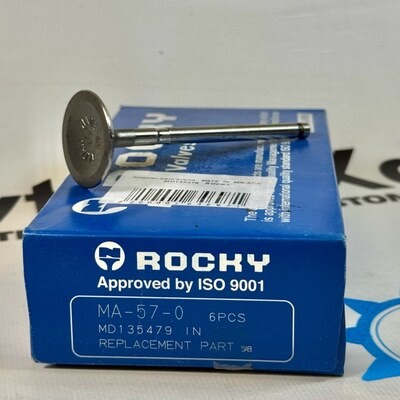 Клапан двигателя 6G75 впускной MA-57-0 MD135479 35x106.2x6.6 ROCKY