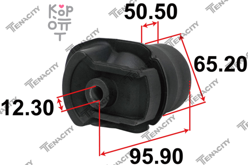 Сайлентблок 48725-32280 Toyota Opa, Vista, Premio, Allion (задней балки) SAT