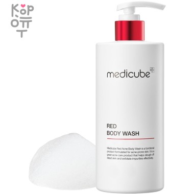 Medicube Red Acne Body Wash 2.0 - Гель для душа с Кислотами 400мл. — Корейские товары для всей семьи(КорОпт)