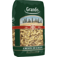Grandis Creste Di Gallo Гребешки - Макаронные изделия 450гр., Коробка 20шт.