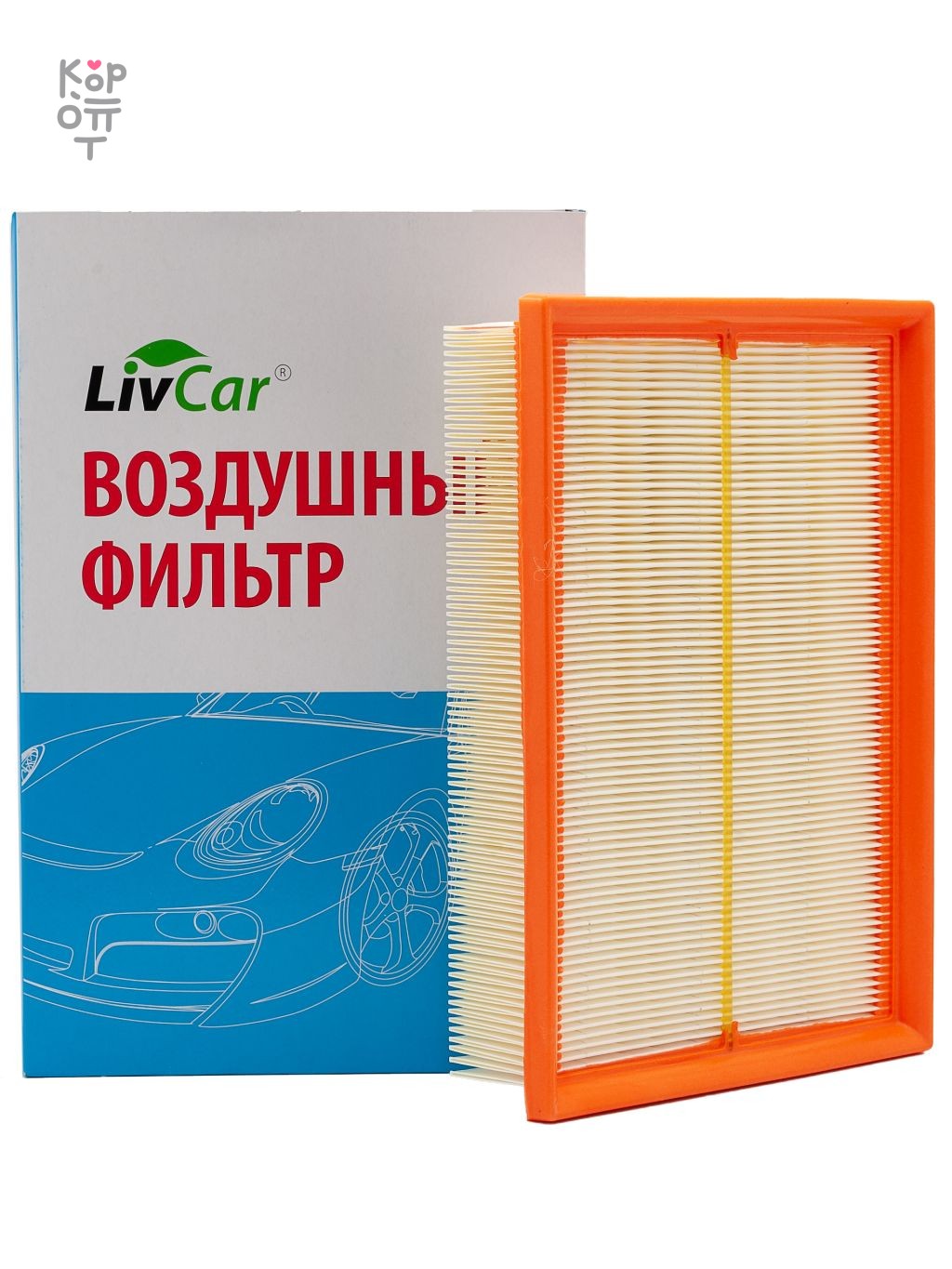 LIVCAR AIR FILTER LCQ0102A — Фильтр воздушный