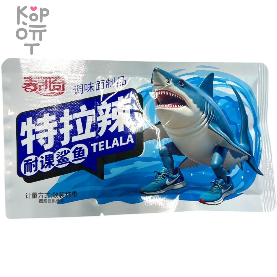 Снэк Telalal - Вегетарианское лакомство - Акулий завтрак, купить с доставкой на дом фото 1 — Корейские товары для всей семьи(КорОпт)