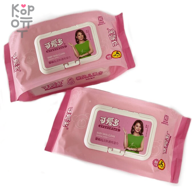 Koido Детские влажные салфетки с маслом индийской хризантемы, 85шт., купить с доставкой на дом фото 1 — Корейские товары для всей семьи(КорОпт)