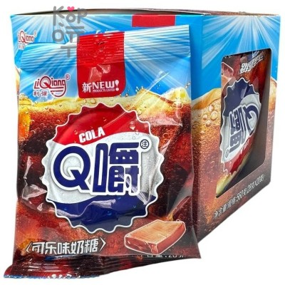 Ириска мягкая Q Chew Premium со вкусом Кока-колы