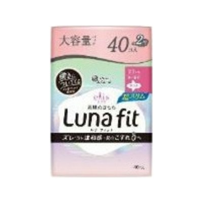 Daio Elis Lunafit Ultra Slim — гигиенические прокладки с крылышками, Normal Plus, 23 сантиметра, 40 штук