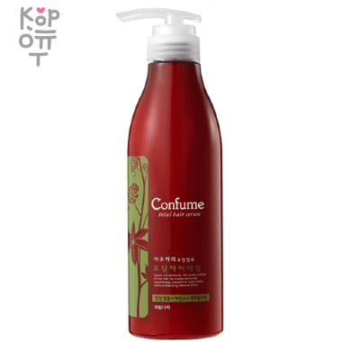 Welcos Confume Total Hair Serum - Сыворотка для поврежденных волос c Касторовым маслом, 500мл.  — Корейские товары для всей семьи(КорОпт)