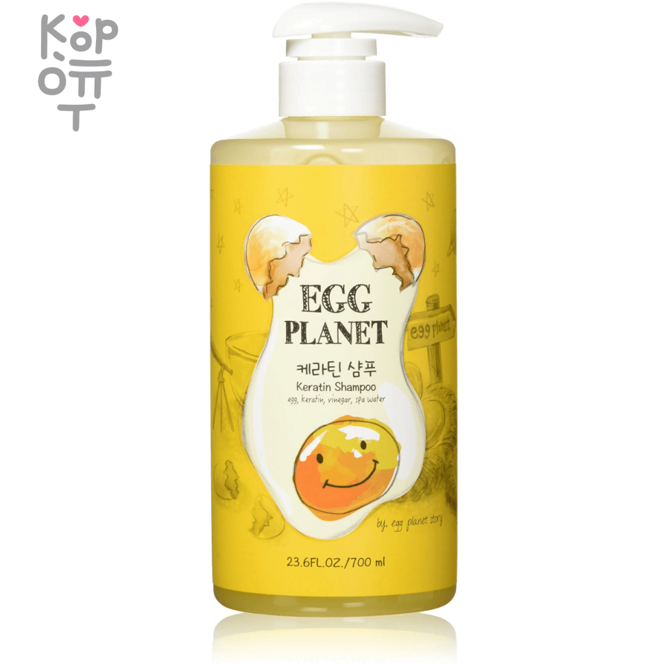 Daeng Gi Meo Ri Egg Planet Keratin Shampoo - Кератиновый шампунь с экстрактом Яичного Желтка 700мл., купить с доставкой на дом фото 1 — Корейские товары для всей семьи(КорОпт)