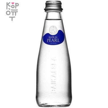 Вода природная Жемчужина Байкала, стекло, Байкальская Вода (Baikal Pearl), 250мл. &mdash; Корейские товары для всей семьи(КорОпт)