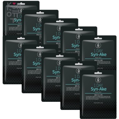 Med B MD:1 1 Day Syn-Ake Mask Pack Тканевая маска с экстрактом змеиного яда 27мл. — Корейские товары для всей семьи(КорОпт)