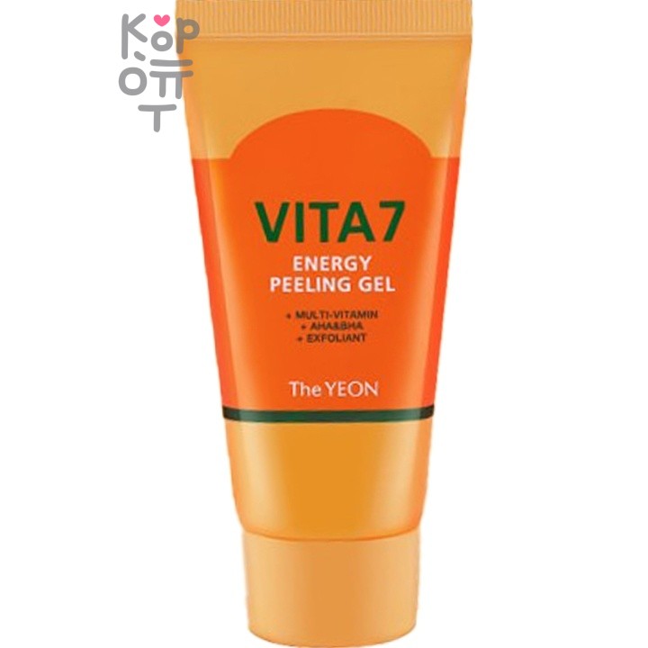 TheYEON Vita7 Energy Peeling Gel - Пилинг-гель для лица с AHA-BHA кислотами 100 мл