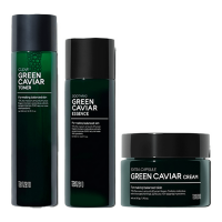 Tenzero Clear Green Caviar Essence - Восстанавливающая эссенция для лица с экстрактом морского винограда, 150 мл