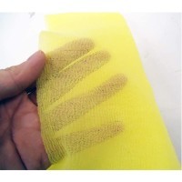 OHE CURE series Мочалка для тела средней жёсткости (жёлтая), 110 см.