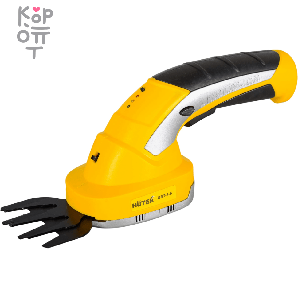 Аккумуляторный триммер-кусторез Huter GET-3.6., купить с доставкой на дом фото 1 &mdash; Корейские товары для всей семьи(КорОпт)