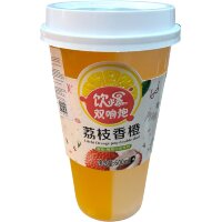 Напиток Shan Youmei Double Shot - Два напитка в одном стакане со вкусом, 600мл.