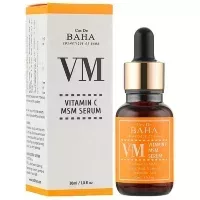 Cos De Baha Vitamin C MSM Serum - Сыворотка для лица с витамином С и МСМ комплексом 30мл.  