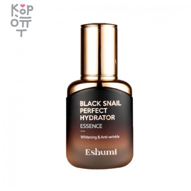 Eshumi Black Snail Perfect Hydrator Essence - Увлажняющая эссенция для лица, 35мл. &mdash; Корейские товары для всей семьи(КорОпт)