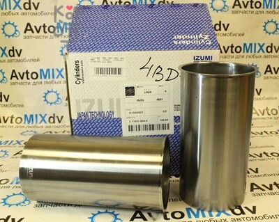 Гильза ДВС 4BB1 / 4BD1 / 4BD2 / 6BD1 / 6BB1 F / F LCF39227 5-11261-004-0 / 5-11261-118-0 CHROME MORIDA