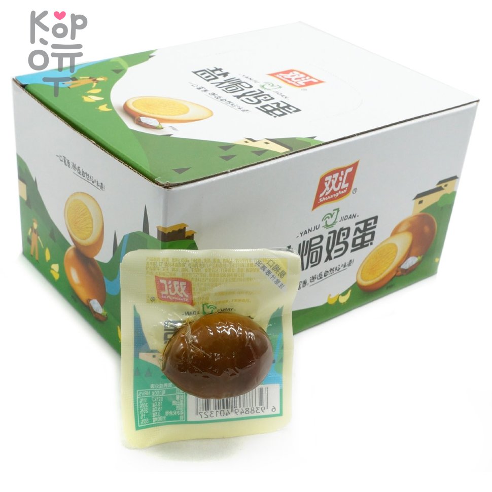 Снек Xianglu Food - Тушеное Куриное яйцо, соленое, 30гр., купить с доставкой на дом фото 1 &mdash; Корейские товары для всей семьи(КорОпт)