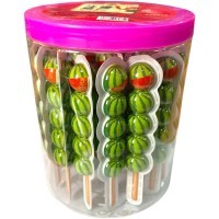 Colorful Candy BingTang - Жевательный мармелад Клубнички на палке