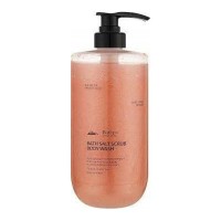 BATHPA — Bath Salt Scrub Body Wash Soft Rosy / Comfort Lavender / Salty Sea / Cozy Hug — Отшелушивающий гель для душа с солью, 1000 мл