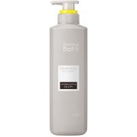 KAO Essential Flat Moist & Moist Shampoo - Шампунь для придания гладкости и уменьшения объёма жёстких и пушистых кучерявых волос "Идеально прямые"