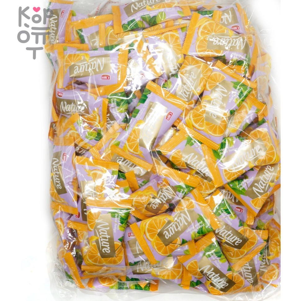 Мармелад Nature дольки сочного Апельсина 2,5кг, купить с доставкой на дом фото 1 &mdash; Корейские товары для всей семьи(КорОпт)
